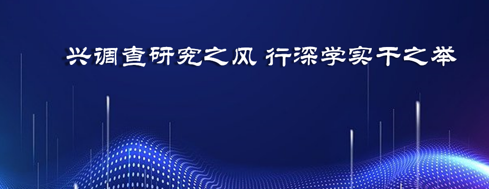 兴调查研究之风 行深学实干之举